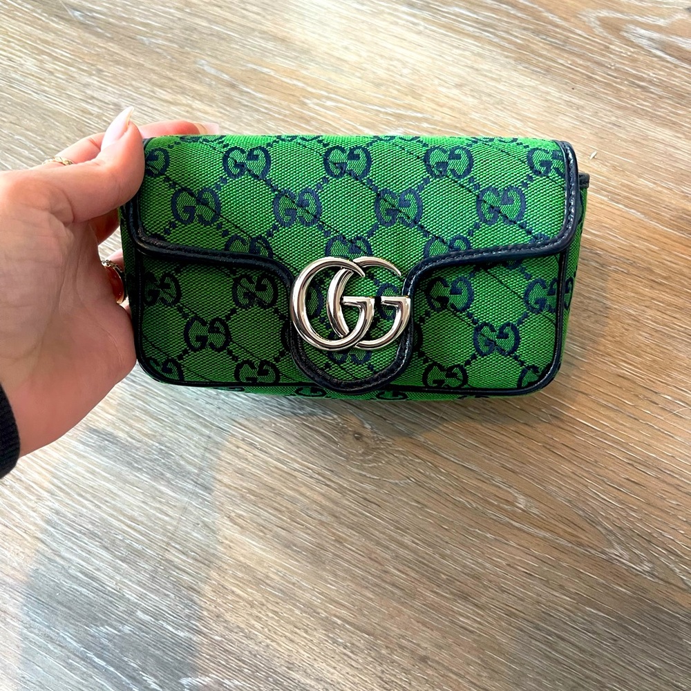 Gucci Super Mini Marmont flap bag